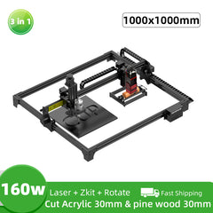 160W Laser Engraving Cutting Machine CNC Machine For Wood Cutter Plywood Laser Engraver For Metal Engraving Leather