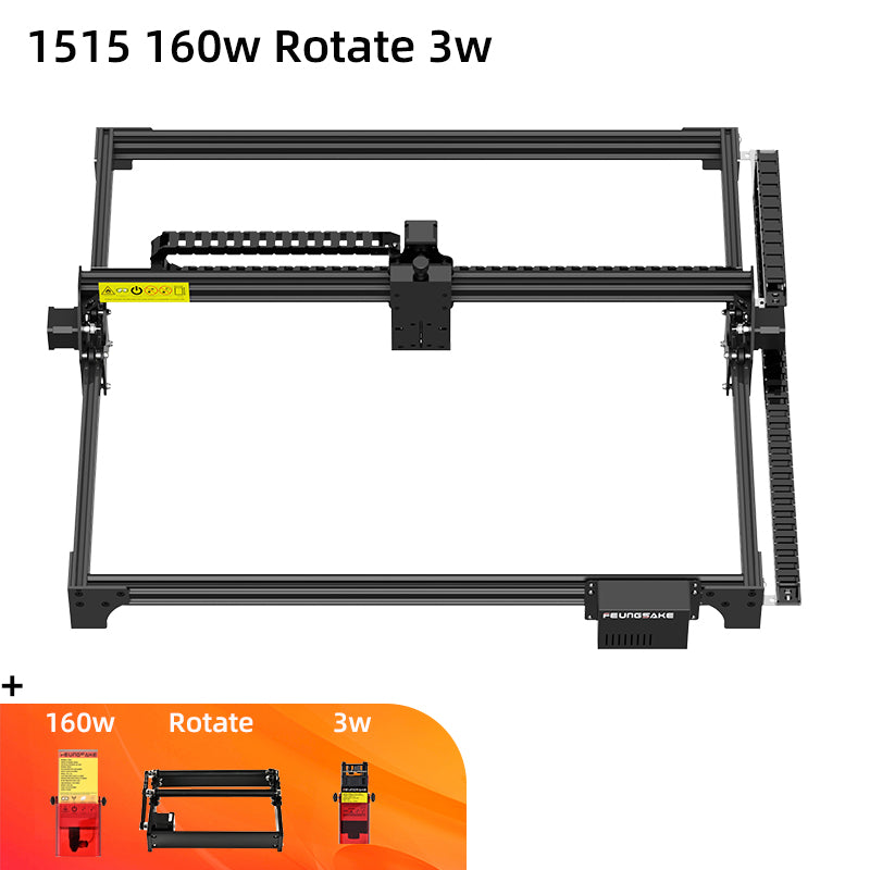 CNC Laser Engraver 160W Air Assist 150x150cm Cnc Router For Wood Cutting Machine Large Laser Cutter Machine Leather