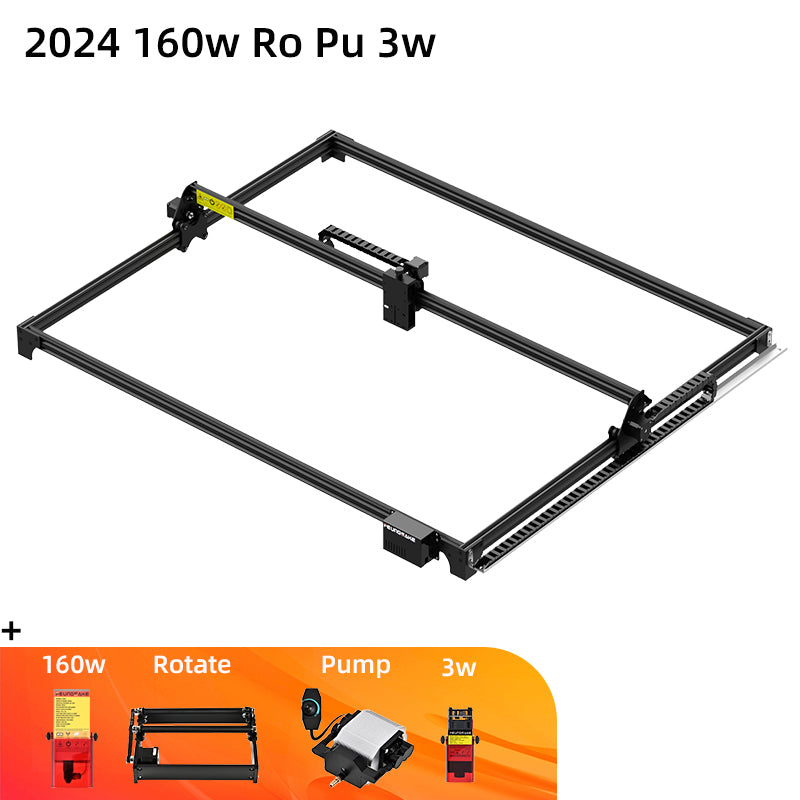 FEUNGSAKE CNC Laser Engraving Cutting Machine Large 2000*2400mm Marking Printer Metal 160W Laser Engraver Machine