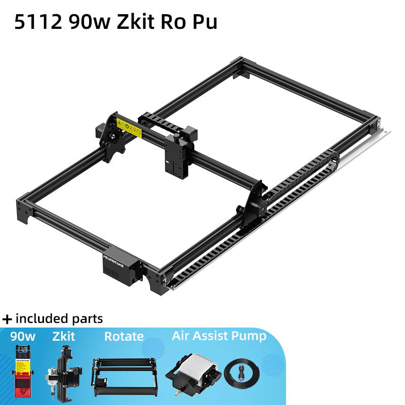 90W Laser Engraving Cutting Machine for Wood Printer Cutter Plywood CNC Laser Engraver and Cutter Large Cnc Router