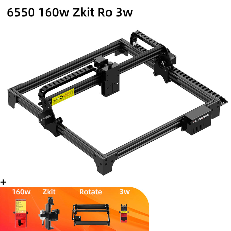 Feungsake Laser Engraver Machine 160W Marking Printer Laser Engraving Machine For Glass Cnc Wood Cutter Machines