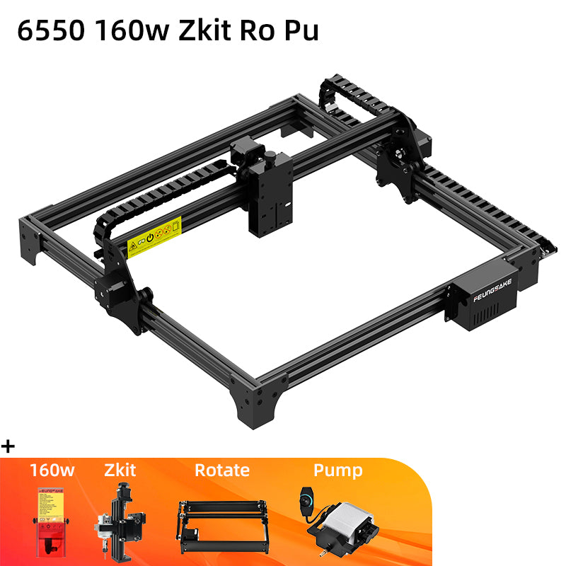 Feungsake Laser Engraver Machine 160W Marking Printer Laser Engraving Machine For Glass Cnc Wood Cutter Machines